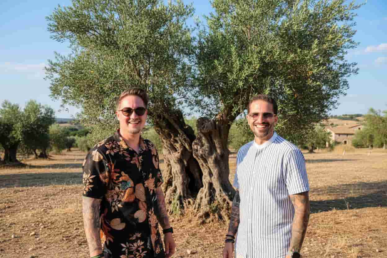 Daniel Weichsel und Fabio Ornato